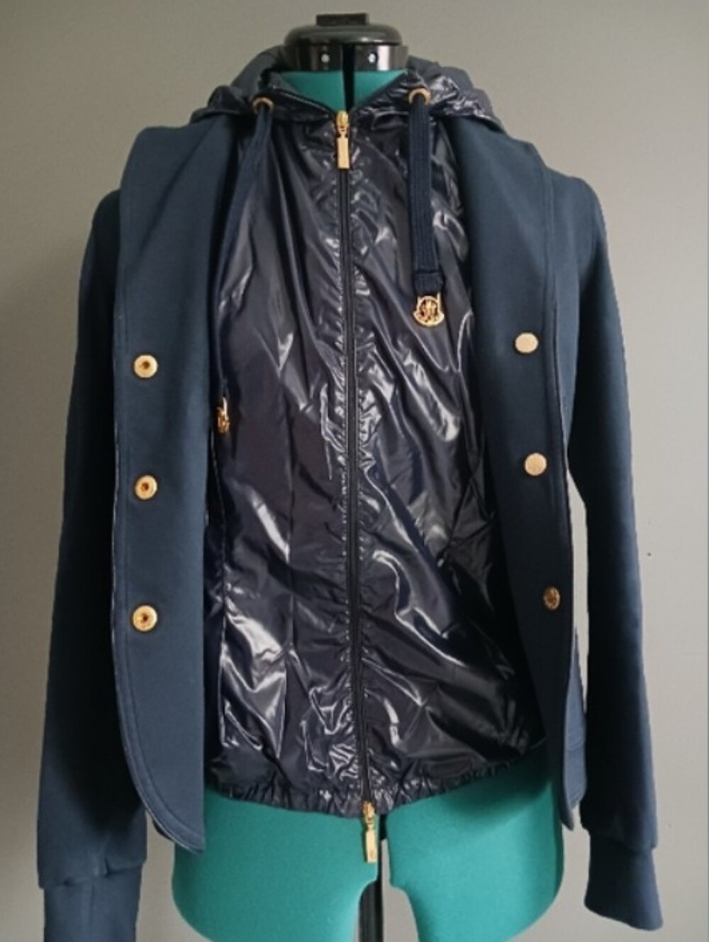Moncler Blazer 2 In 1 Jacket + Removanle Vest Size S